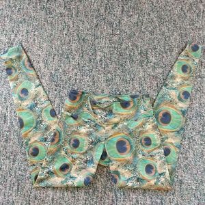 Onzie small peakcock long leggings